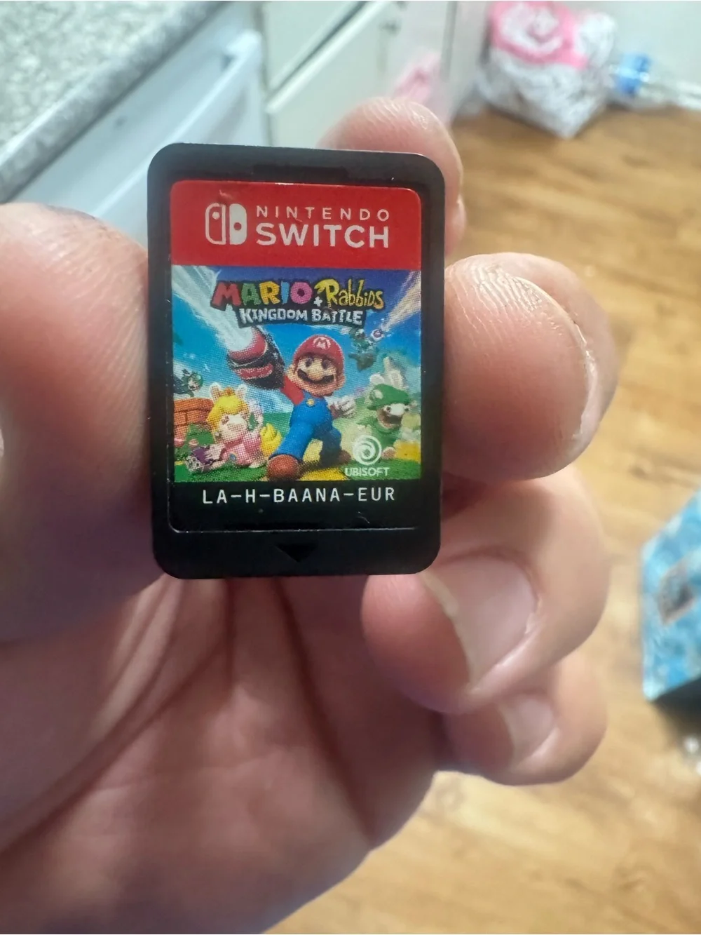 Nintendo Switch Mario + Rabbids Kingdom Battle Game Card - Black